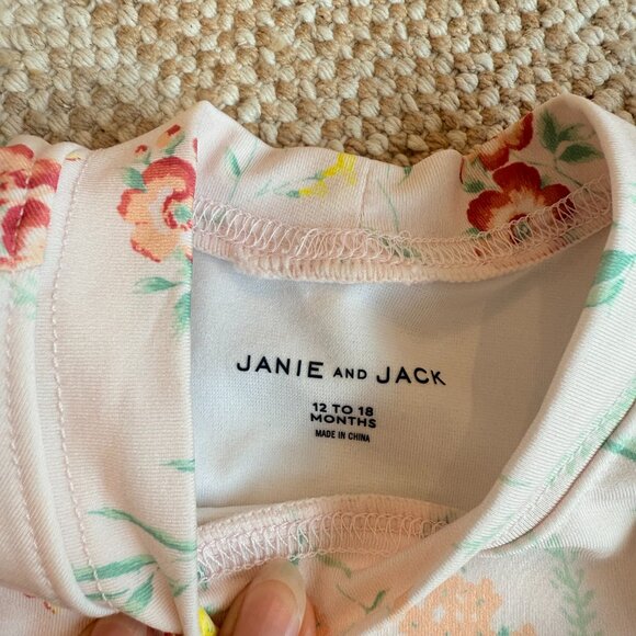 Janie and Jack two piece bathing suit size: 12-18 mo - Picture 2 of 3